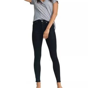 Rag & Bone Medale Black Skinny Jeans